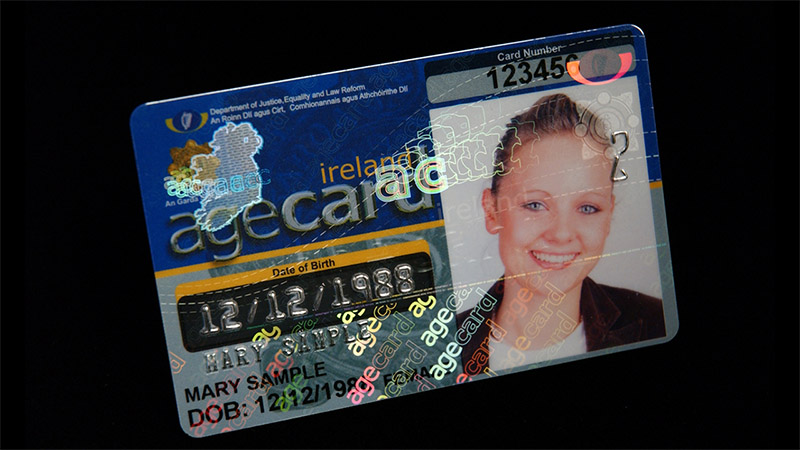 fake ID Ireland